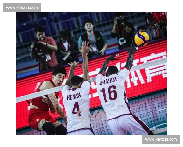 中国男排迎战卡塔尔强敌力争关键胜利赛场展现拼搏精神